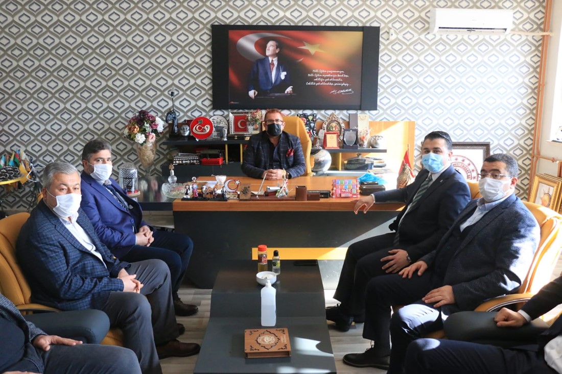 AK Parti Şanlıurfa İl Başkanı Bahattin Yıldız, Yılın Son Ziyaretini Halfeti’ye Gerçekleştirdi