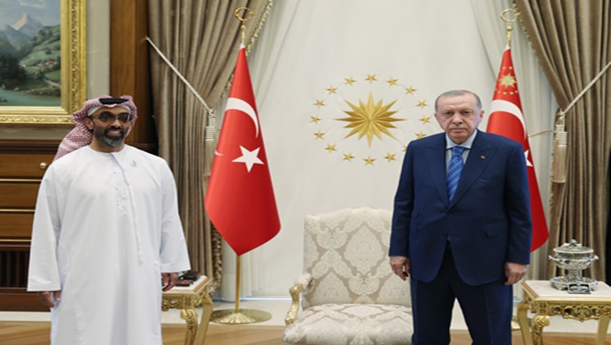 Cumhurbaşkanı Erdoğan, Birleşik Arap Emirlikleri Ulusal Güvenlik Danışmanı Al Nahyan’ı kabul etti