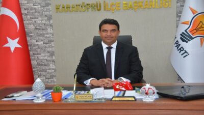 Ak Parti Karaköprü İlçe Başkanı Sait Ağan Ve Yönetim Kurulu 15 Temmuz 6.Yıl Dönümünden Dolayı Basın Açıklaması Yaptı
