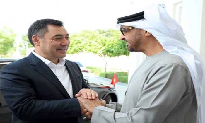 Президент Садыр Жапаров встретился с Президентом ОАЭ шейхом Мухаммедом бин Заед Аль Нахайяном