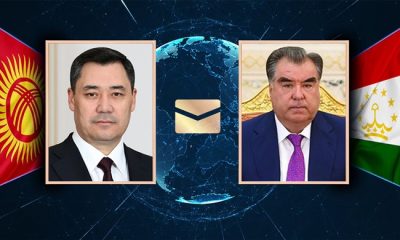 Состоялся телефонный разговор Президента Садыра Жапарова с Президентом Таджикистана Эмомали Рахмоном