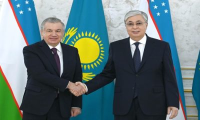 Президент Касым-Жомарт Токаев провел встречу с Президентом Узбекистана Шавкатом Мирзиёевым