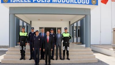 Cumhurbaşkanı Ersin Tatar, İskele Polis Müdürlüğü’nü ziyaret etti