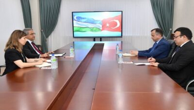Özbekistan Dışişleri Bakanlığı, Türkiye Büyükelçisi ile görüşmeye ev sahipliği yaptı