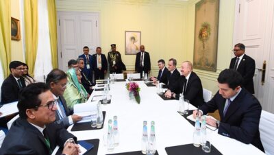 İlham Aliyev Bangladeş Başbakanı ile görüştü