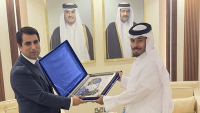 Büyükelçinin Katar Kalkınma Fonu Genel Müdürü Vekili ile Görüşmesi