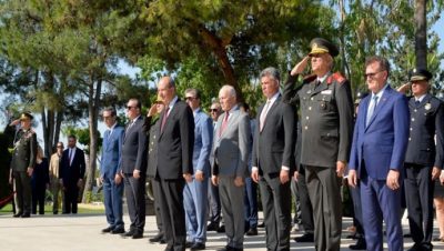Cumhurbaşkanı Ersin Tatar, 15 Temmuz Demokrasi ve Milli Birlik Anma Günü etkinlikleri kapsamında düzenlenen anma töreninde konuştu: