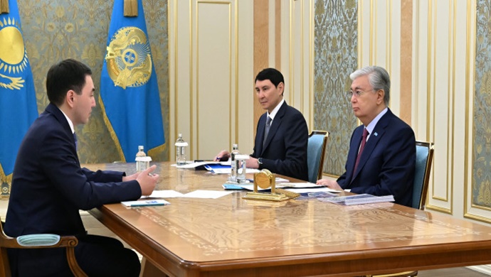 Devlet başkanı, Stratejik Planlama ve Reformlar Dairesi Başkanı Zhandos Shaimardanov’u kabul etti