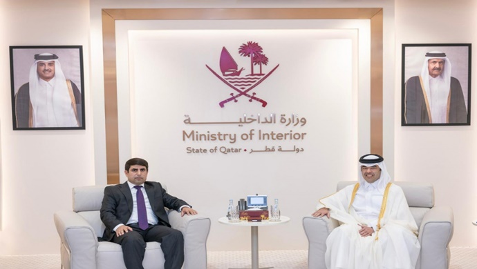 Büyükelçinin Katar İçişleri Bakan Yardımcısıyla Görüşmesi