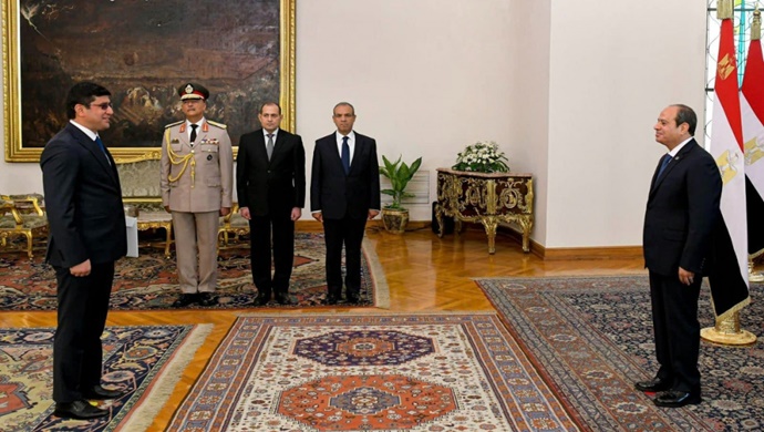 Mısır Arap Cumhuriyeti Cumhurbaşkanı’na Güven Mektubunun Sunulması