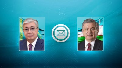 Kassym-Jomart Tokayev, Özbekistan’ın Bağımsızlık Günü dolayısıyla Şavkat Mirziyoyev’i tebrik etti