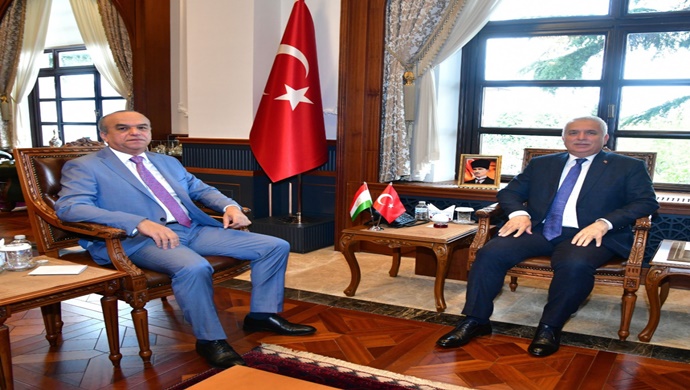 Trabzon Valisi ile görüşme